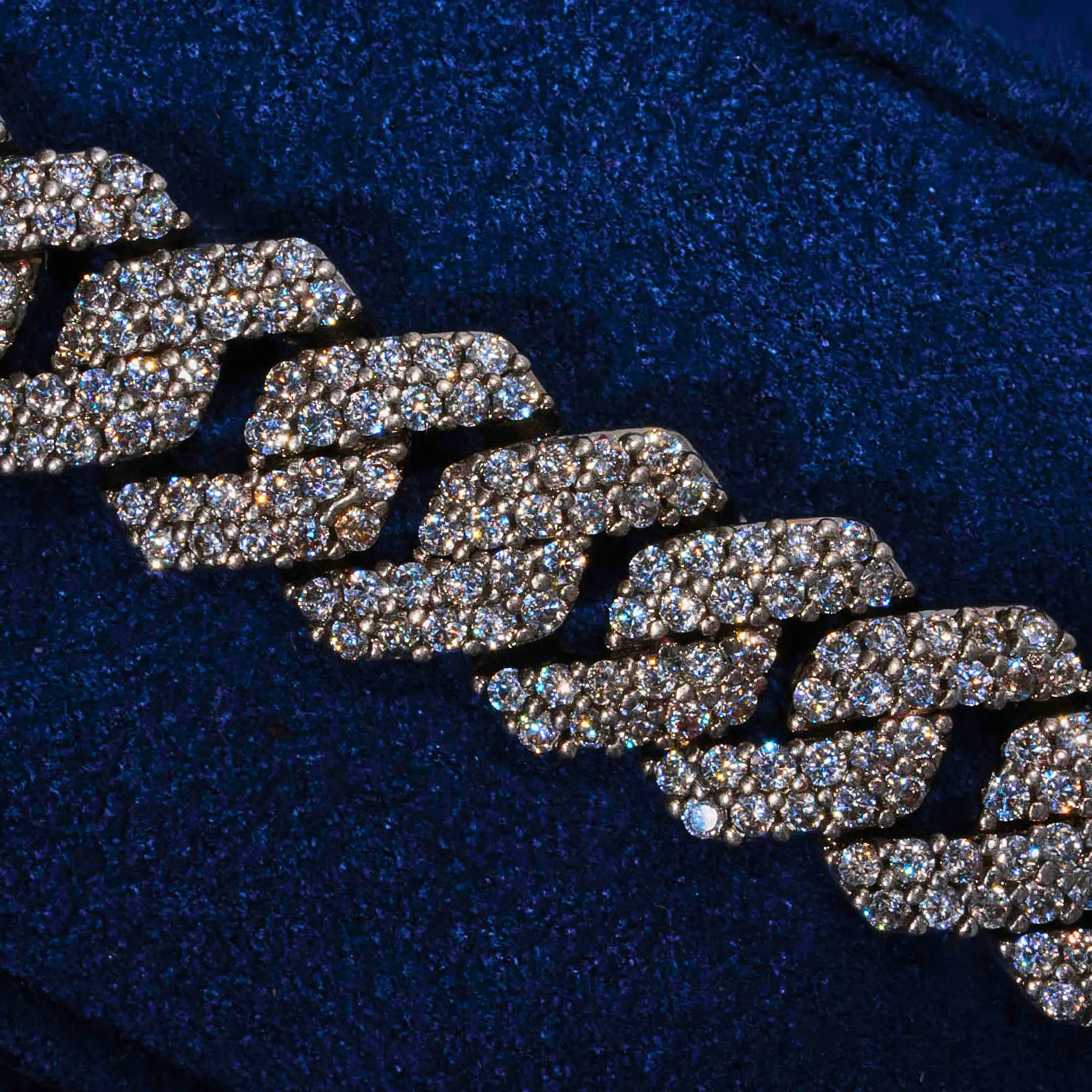 10MM Monaco Bracelet - White Gold - Image 2