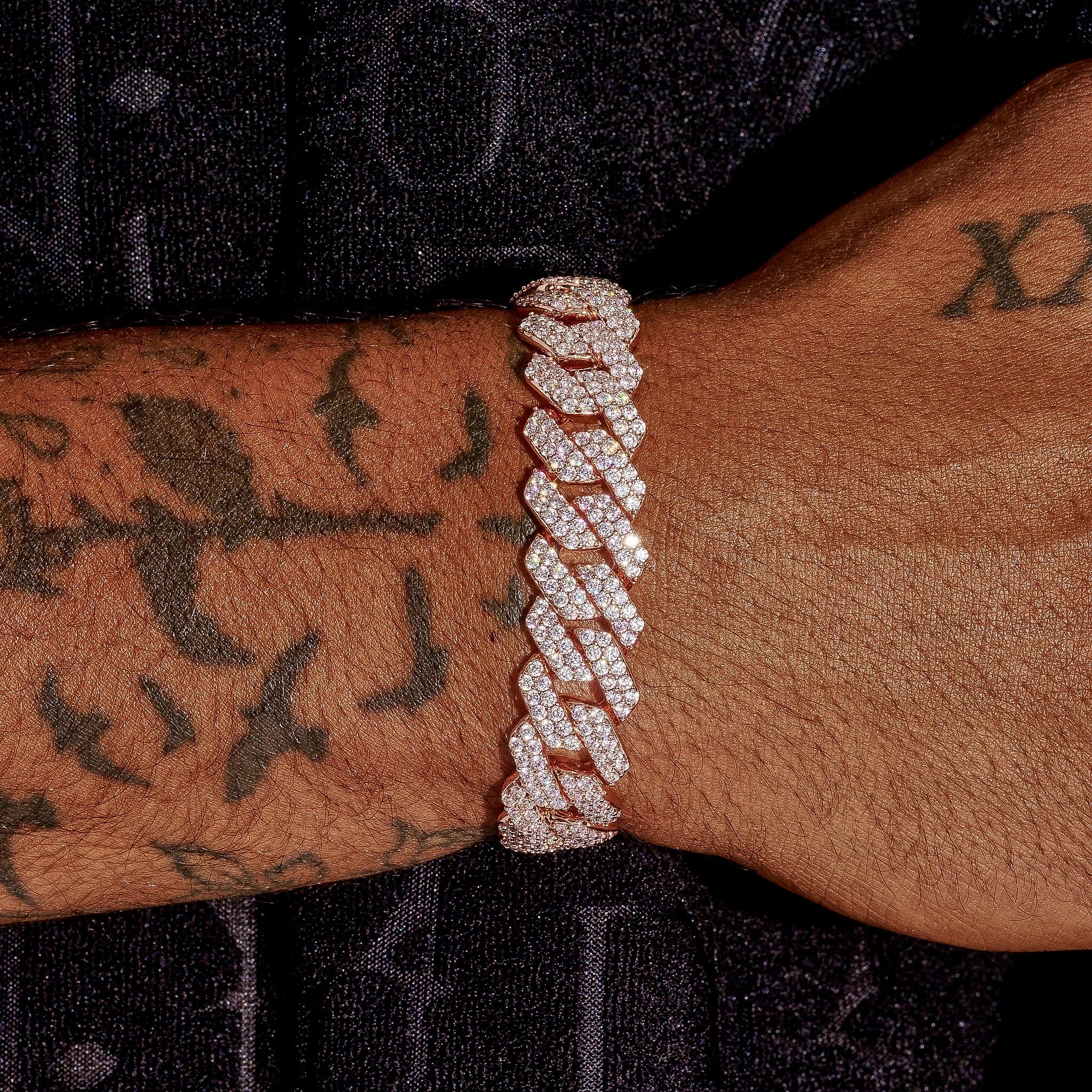 14mm Monaco Bracelet - Rose Gold - Image 5