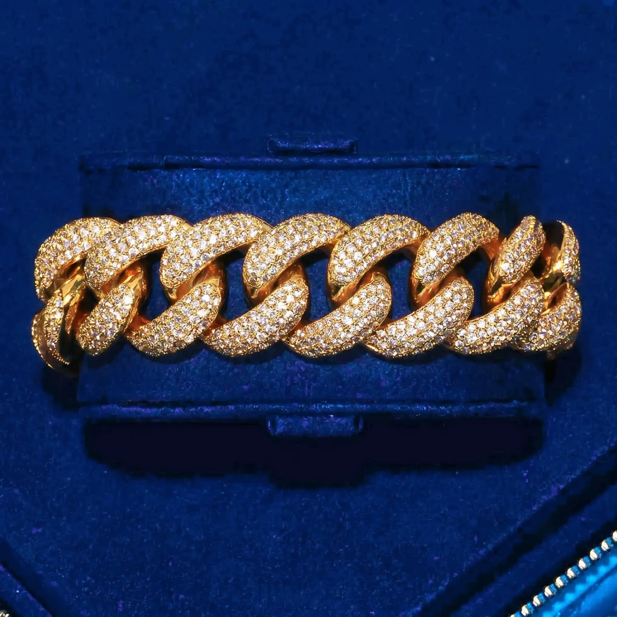 23mm Miami Cuban Link Bracelet - Gold