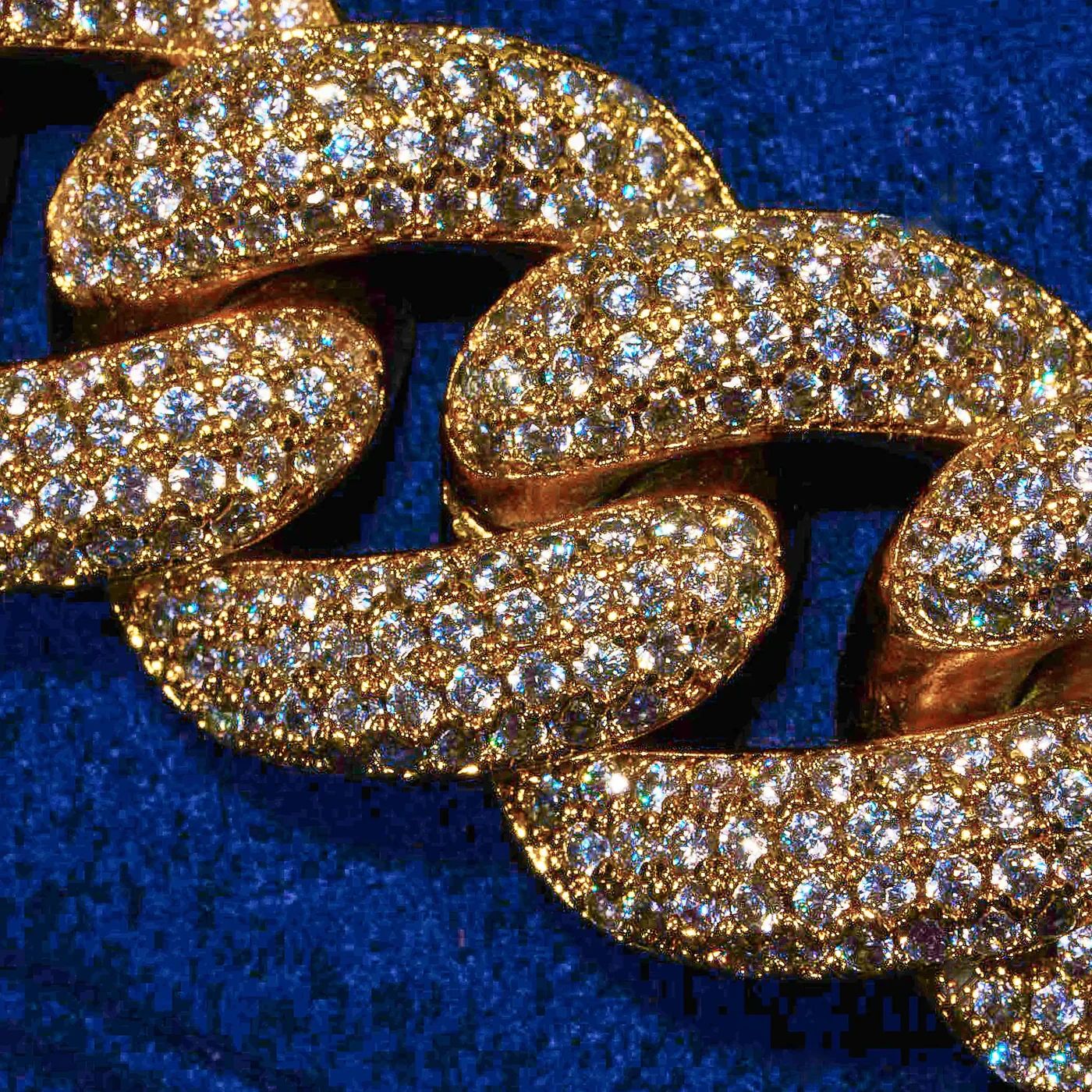 23mm Miami Cuban Link Bracelet - Gold - Image 2