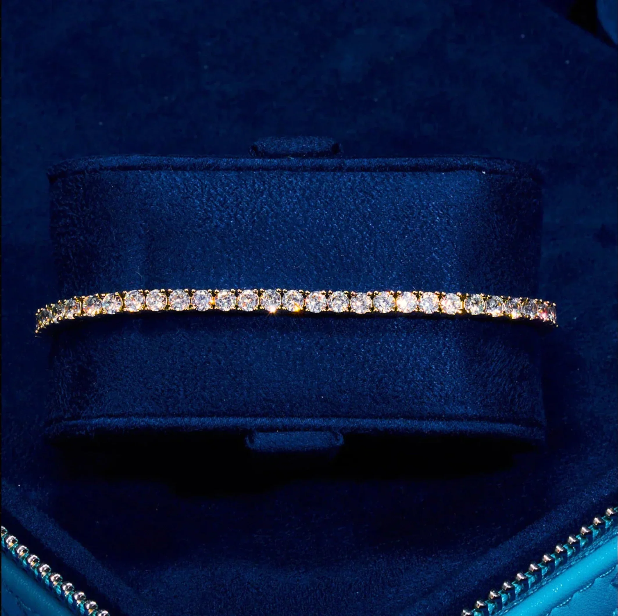 3mm Tennis Bracelet - Gold