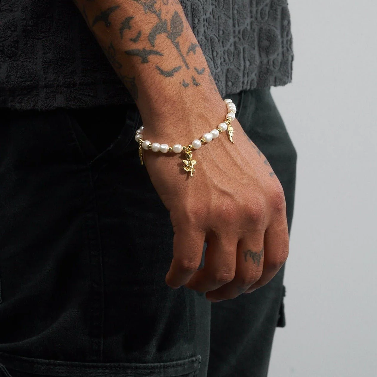 5mm PEARL BRACELET ANGELS - Image 4