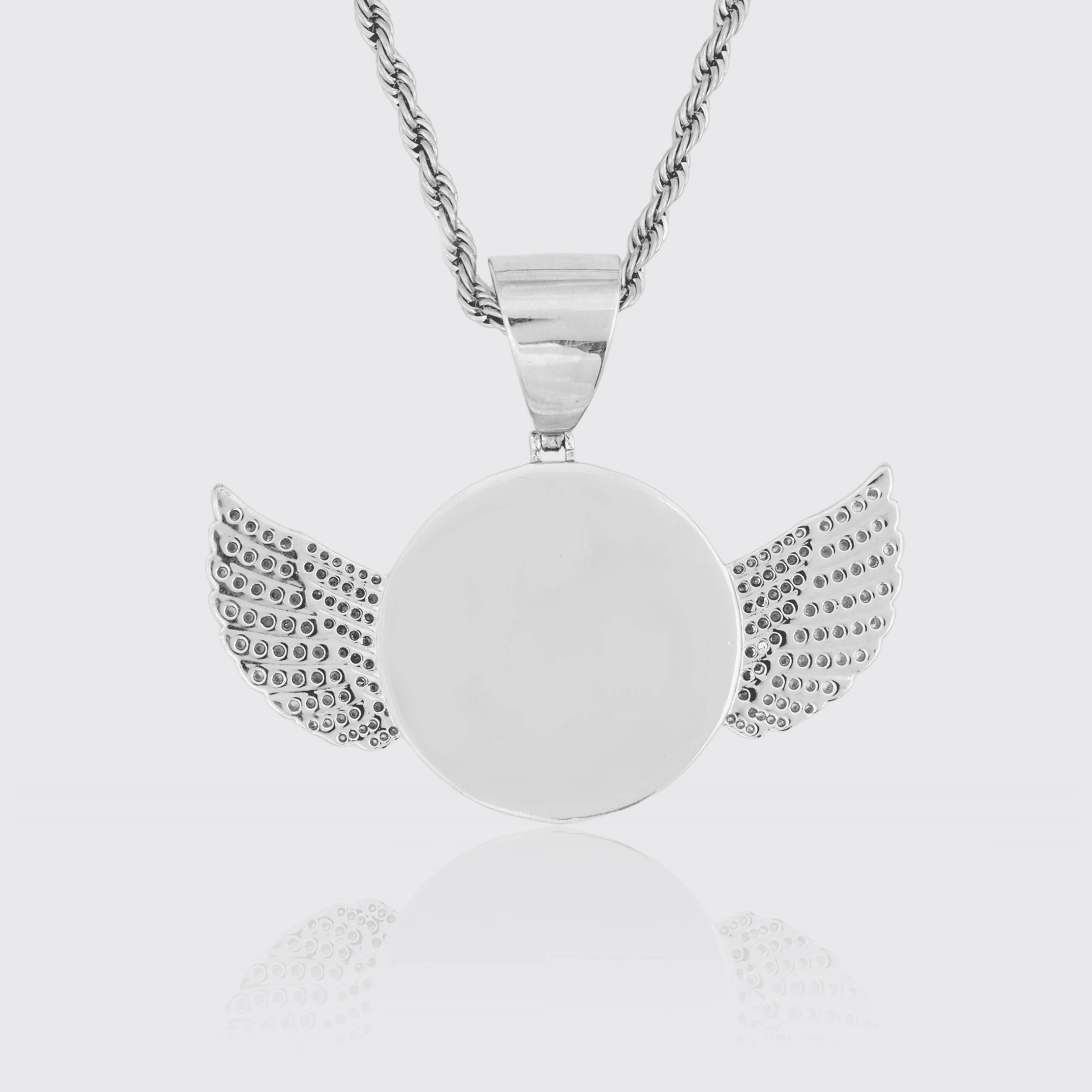 Custom Image Wings Pendant - Image 2