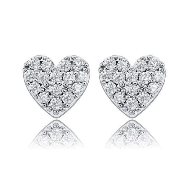 Heart Earrings - 925 Silver - Image 4