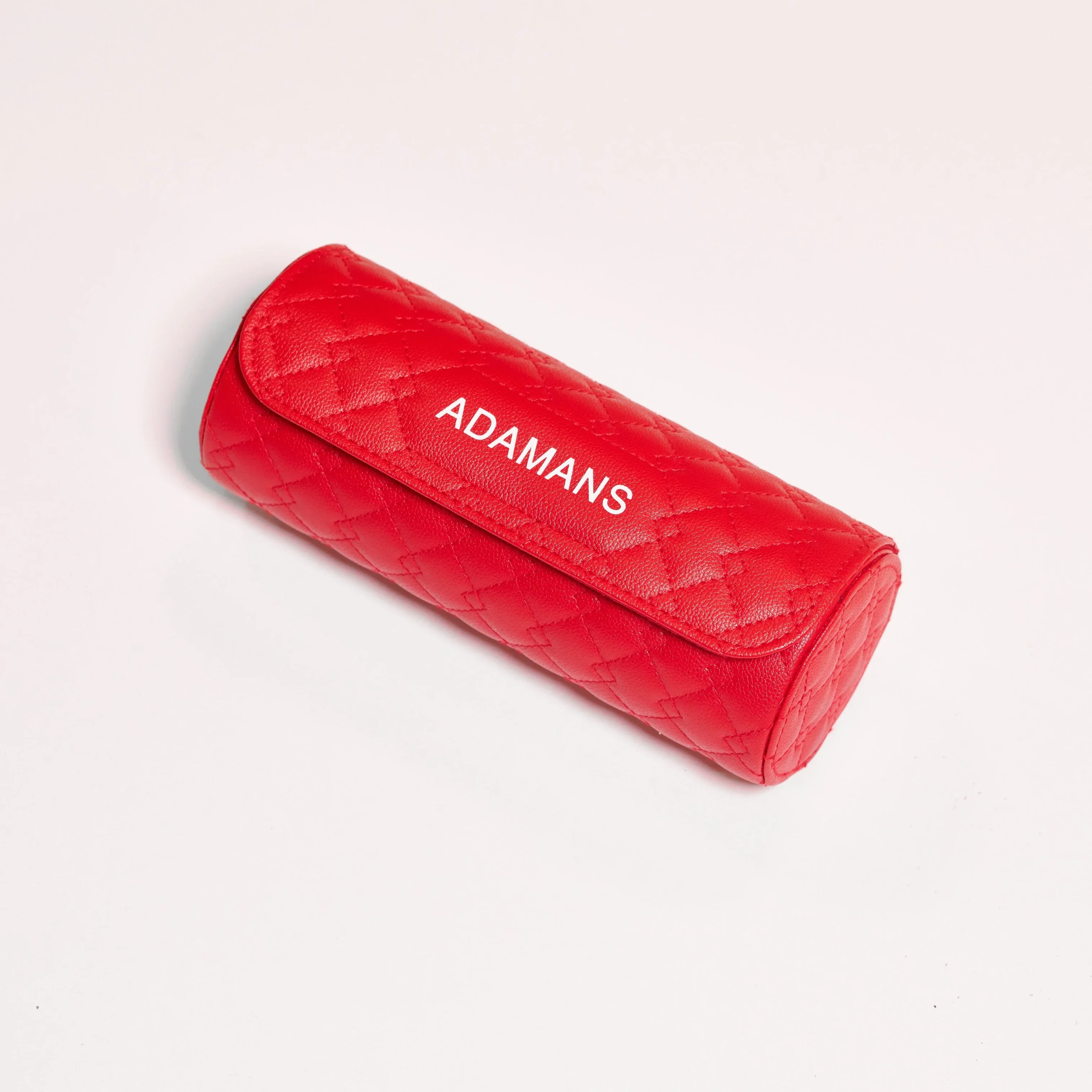 Leather Travel Watch Roll - Red - Image 3