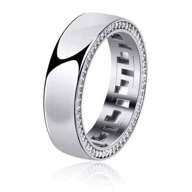 Single Row Band Ring - 925 Silver - Image 3